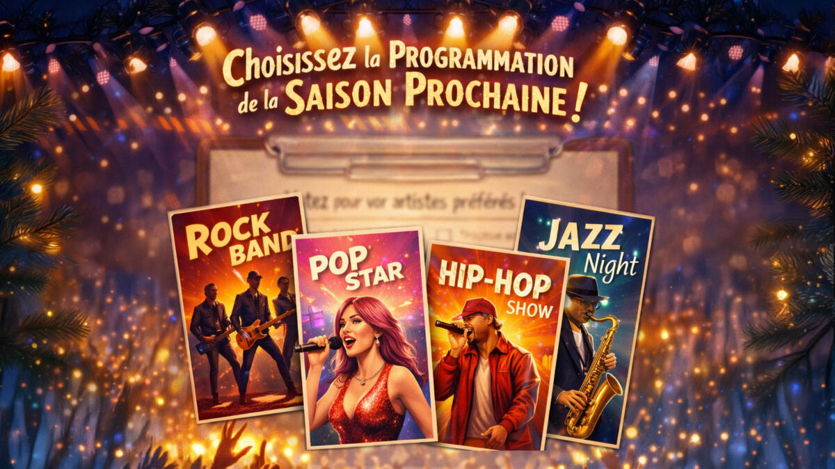 Choissisez le programme de la prochaine saison